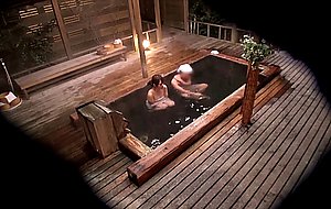 Send my wife konyoku onsen to be fucked