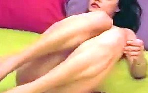 Amateur solo camgirl super deep anal