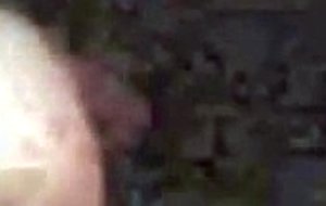 Yo german girl does a blowjob on webcam