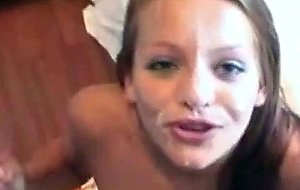 Very happy girlfriend