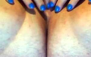 Chubby babe panty stuff!