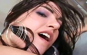 Sasha grey taking a intense dp