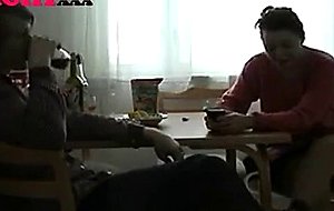 Mature slut attacks younger guy