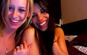 Teen lesbians getting off