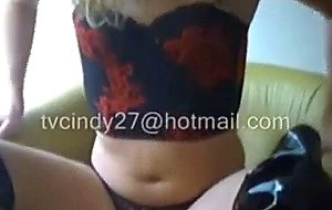 Amateur CD in high boots
