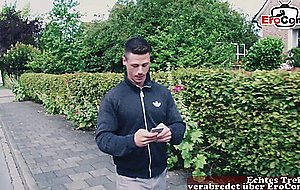 German sweet wife pick up younger guy — 