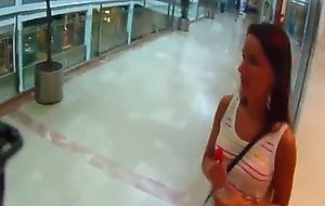 Sweet strawberry fuck in a wc