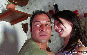 Girlfriend moans in pleasure while she is slammed — 