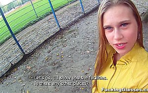 Fucking glasses emma fucked on a construction site — 