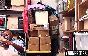 Black LP Officer detains and anal fucks a virgin perp