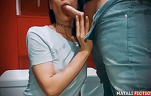 Natali fiction, my girlfriend makes me a slow bj