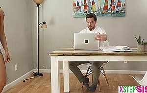 My horny latina stepsister Angelica Cruz needed dick badly