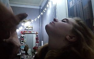 When blonde girlfriend gets cock hungry