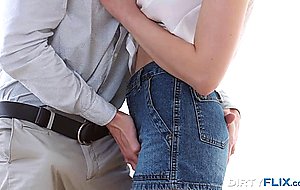 Nerdy teen designer fucked good