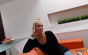 Hunt4k. blonde picked up by man...