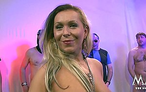 German Granny Gangbang Bukkake