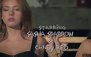 Two subs enjoy pain and pleasure at the same time