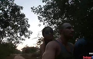 Thai amateur teen hottie gets fucked outdoor in public