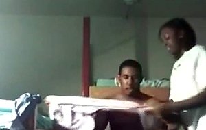 Fucking my gf in her dorm rom