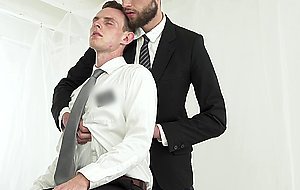 Bishop kisses young twink and...