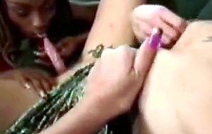 Tranny Creams For A Busty Black Girl