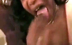 Ebony Nurse Giving Head To POV