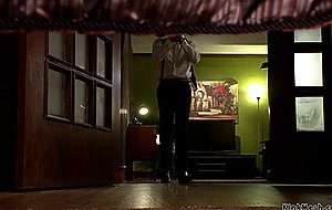 Cleaning lady is anal bdsm banged