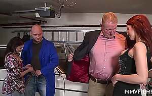 Groping in the garage