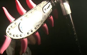 Sorority babe fucks machines