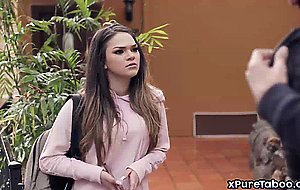 Teen tourist Athena Faris fucked by her sinister host