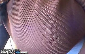 Jav curvy babe smashing tiny guy with her huge tits