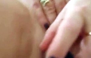 Wife's pussy upclose