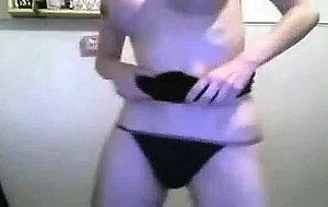 Video of an amateur GF with firm round breasts