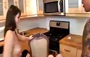 Cute college slut gets fucked by...
