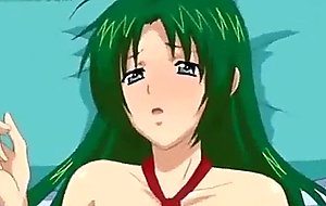 Hentai schoolgirl gets mouth and pussy banged intense