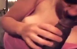 Interracial couple bj