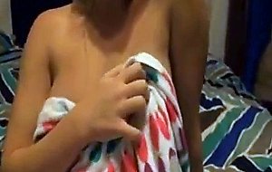 Vicious teen pleases cock