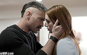 Recently widowed guy taboo fucked sons redhead teen GF