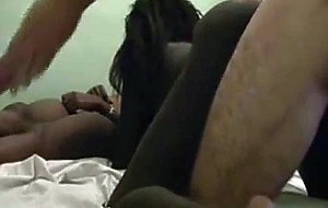 Black whore gets fucked doggie