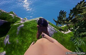 Tight 3D MILF fucked hard POV