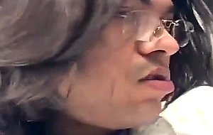 Yummy tranny nurse gets ass...