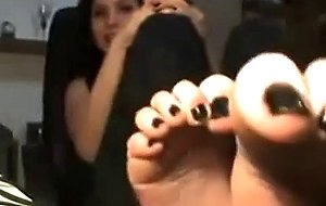 Joi feet soles fetish video from my girlfriend