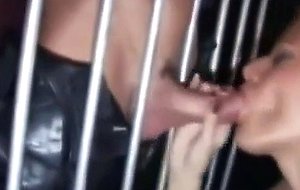 Fantastic fetish fucking in a prison