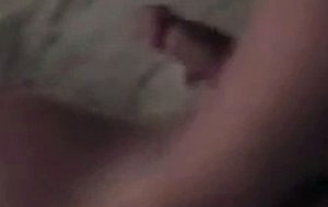 Hot amateur slut sucks cock
