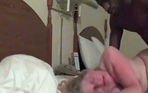 Black dude fucking white milf