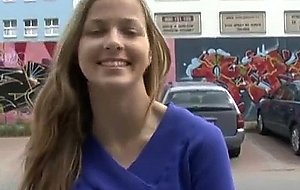 The sweet veronika having sweet for money