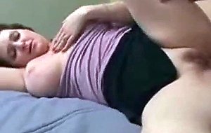 Busty mature wife gets her protein