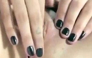 Hot emma fingerig her horny pussy 