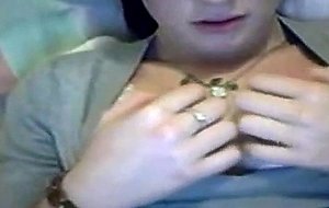 Teen fingering all holes on cam