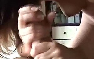 Amateur brunette girlfriend pov bj